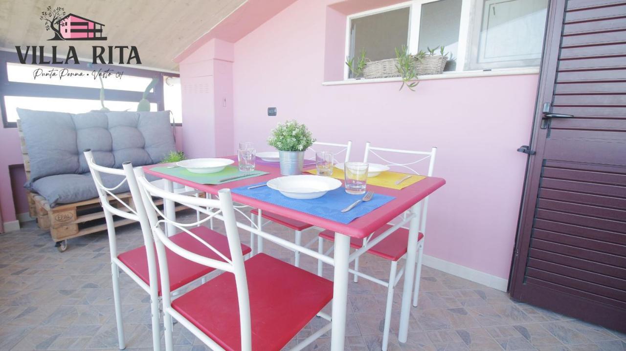 Villa Rita - Casa Vista Mare - Vasto Punta Penna 外观 照片